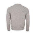 Sweater - Kid Cashmere Herringbone Detail To Crew Neck