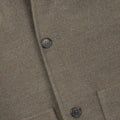 Jacket 3/4 - Cashmere Double-Face Buttoned