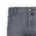Jeans - BARD Jersey Cotton Stretch Black Patch