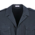 Field Jacket - Oxford Cotton & Linen Shoulders Tabs