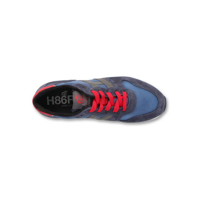 Sneakers H383 New Running Suede & Nylon Tricolour Soles Lace-ups