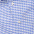 Shirt - Vichy Print Cotton Single Cuff