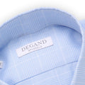 Shirt - Prince Of Wales Print Cotton Single Cuff