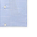 Shirt - Prince Of Wales Print Cotton Single Cuff