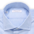 Shirt - Prince Of Wales Print Cotton Single Cuff