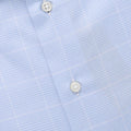 Shirt - Prince Of Wales Print Cotton Single Cuff