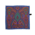 Pocket Square - Double-Face Squares & Paisley Printed Silk