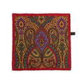 Pocket Square - Double-Face Squares & Paisley Printed Silk