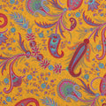 Pocket Square - Double-Face Flowers & Paisley Flower Printed Silk