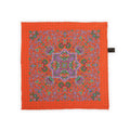 Pocket Square - Double-Face Foliage Flowers & Fantasy Printed Silk