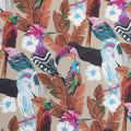 Pocket Square - Tropical Birds Printed Silk