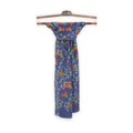 Scarf - Parrots Printed Cotton & Silk