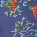 Scarf - Parrots Printed Cotton & Silk