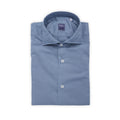 Shirt - SEAN Poplin Cotton Stretch Single Cuff Italian Collar