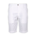 Bermuda Shorts - Striped Seersucker Cotton
