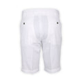 Bermuda Shorts - Striped Seersucker Cotton
