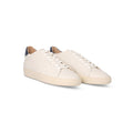 Sneakers - ZACK Leather, Grained Leather & Rubber Soles Lace-Ups