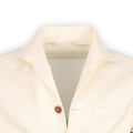 Overshirt - Plain Cashmere Stretch Buttoned