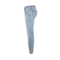 Jeans - BARD Cotton & Lyocell Stretch Suede Turquoise Patch