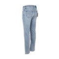 Jeans - BARD Cotton & Lyocell Stretch Suede Turquoise Patch