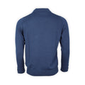 Sweater - Cotton Crew Neck + Shirt Collar