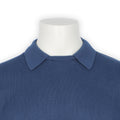Sweater - Cotton Crew Neck + Shirt Collar