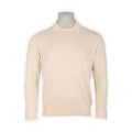 Sweater - Cotton Crew Neck + Shirt Collar