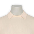 Sweater - Cotton Crew Neck + Shirt Collar