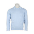 Sweater - Cotton Crew Neck + Shirt Collar