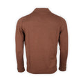 Sweater - Cotton Crew Neck + Shirt Collar