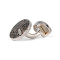 Cufflinks - Caviar Box From Wiltons Restaurant Sterling Silver