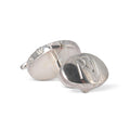 Cufflinks - Caviar Box From Wiltons Restaurant Sterling Silver