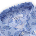 Shirt - CANNES Paisley Pattern Linen Single Cuff