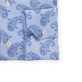 Shirt - CANNES Paisley Pattern Linen Single Cuff