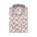 Shirt - CANNES Paisley Pattern Linen Single Cuff