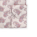 Shirt - CANNES Paisley Pattern Linen Single Cuff