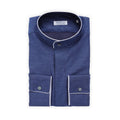 Shirt - MONTECARLO Cotton & Linen Single Cuff + Piping-10011013