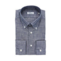 Shirt - BOSTON Jeans Cotton Polso B Cuff + Collar Tab -10011082