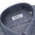 Shirt - BOSTON Jeans Cotton Polso B Cuff + Collar Tab -10011082