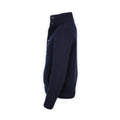 Cardigan - Wool & Polyamide Lining Buttoned + Mock Neck