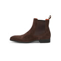 Chelsea Boots - Suede & Rubber Soles With Elasticated Side Inserts