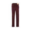 Pants - EVO Large Rib Velvet Cotton Stretch Elastic Waistband + Zip