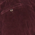 Pants - EVO Large Rib Velvet Cotton Stretch Elastic Waistband + Zip
