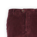 Pants - EVO Large Rib Velvet Cotton Stretch Elastic Waistband + Zip