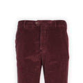 Pants - EVO Large Rib Velvet Cotton Stretch Elastic Waistband + Zip