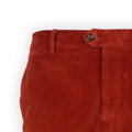 Pants - EVO Large Rib Velvet Cotton Stretch Elastic Waistband + Zip