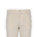 Pants - BARD Medium Rib Velvet Cotton, Modal Stretch Colored Patch