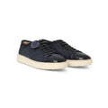 Sneakers - CLEANIC Leather Scale Upper & Rubber Soles Lace-ups