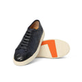 Sneakers - CLEANIC Leather Scale Upper & Rubber Soles Lace-ups