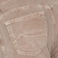 Pants - BARD Medium Rib Velvet Cotton, Modal Stretch Colored Patch